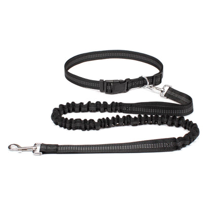 Hands-Free Dog Leash with Waist Belt